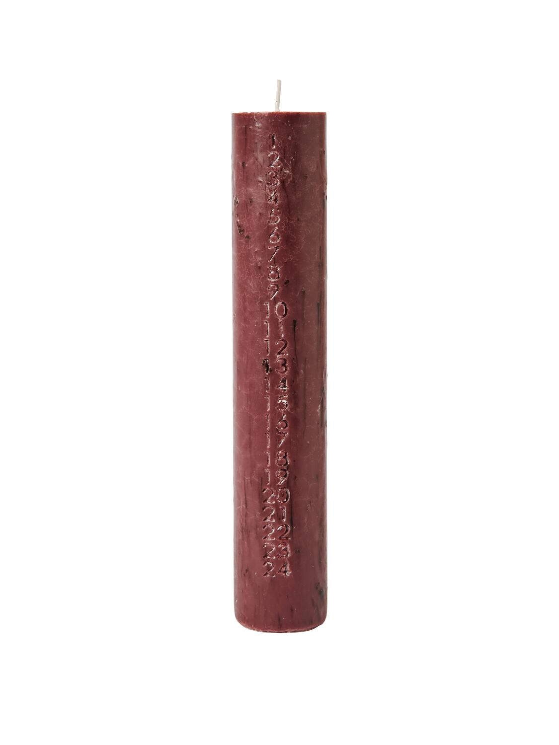 Mura kalenderlys, H25 cm – Dark Grape